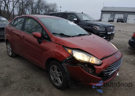 2018 Ford Fiesta Se из США, поврежденный, VIN 3FADP4BJ3JM129008